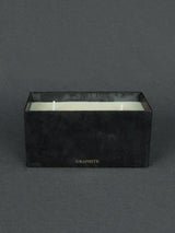 Mad et Len | Duftkerze Graphite - Black Block Horizontal 420g | Shop Online | BADINFORM