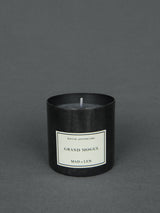 Mad et Len - Grand Mogul Bougie Apothicaire Duftkerze, 300g schwarzes pflanzliches Wachs, Duftnoten - aromatisch, frisch, reichhaltig, holzig | BADINFORM Shop