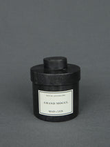 Mad et Len - Grand Mogul Bougie Apothicaire Duftkerze, 300g schwarzes pflanzliches Wachs, Duftnoten - aromatisch, frisch, reichhaltig, holzig | BADINFORM Shop