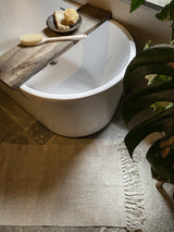 Banu Badematte von Hoffz Interior aus 100% Leinen