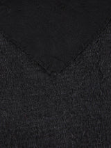 Private0204 - large Vintage Teppich aus Hanf in Dark Black | BADINFORM