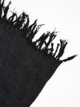 Private0204 - Short Runner Vintage Teppich in dark black | BADINFORM