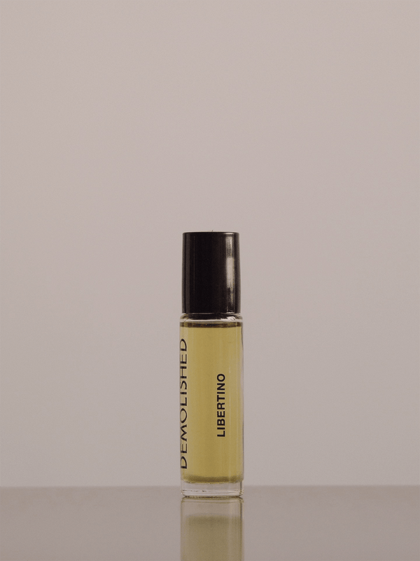 Demolished Studio - Libertino Eau de Perfume, 10ml | Erlebe die harmonische Komposition aus Karotte und Anis, Gras und Gewürzen, Vetiver Absolute.