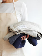 Shinto Towel, 2.5-Ply Gauze Handtuch aus Japan, Beige, erhältlich in 3 Größen bei BADINFORM, extrem saugfähig und weich
