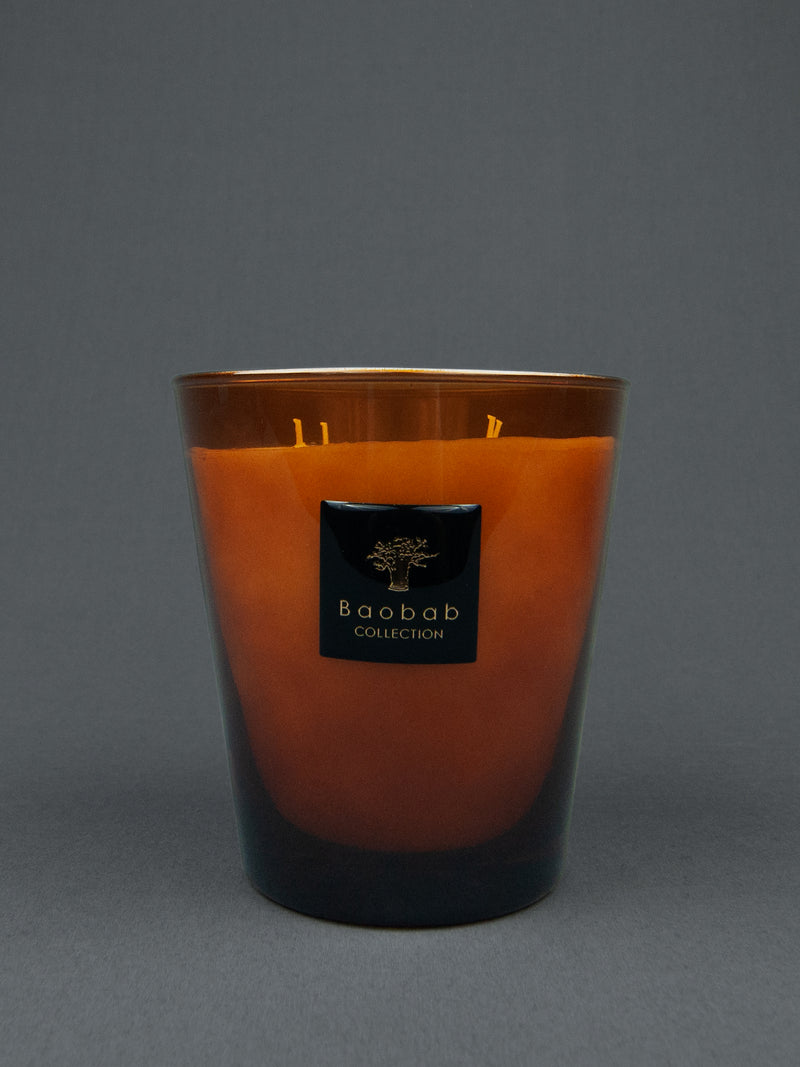 Baobab - Cuir de Russie Duftkerze, Medium - rauchige Duftnoten: Moschus, Leder, Moos | BADINFORM Webshop