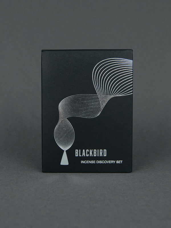 BLACKBIRD Incense Discovery Set | Räucherkegel Raumduft | 2 Kegel pro Duft: Ai, Gorgo, Izba, Lone, Mars, Muru, Ploom, Targa, and Tilde | Shop Online | Blackbird bei BFORM