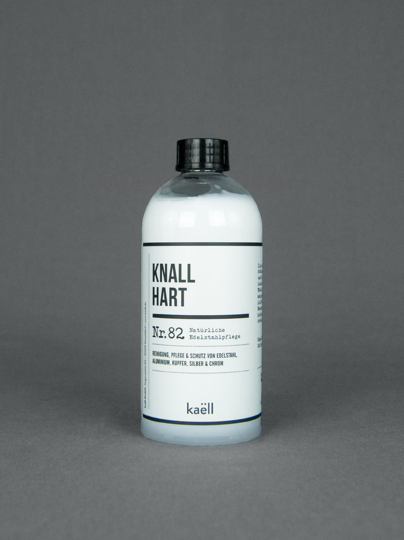 500ml 'Knallhart' Natürliche Edelstahlpflege von Kaell