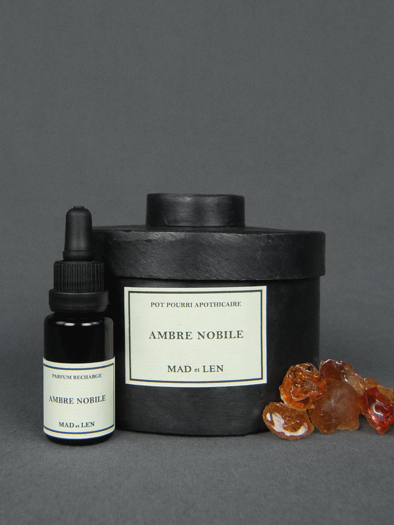 Small Pot Pourri Apothicaire AMBRE NOBILE von Mad et Len
