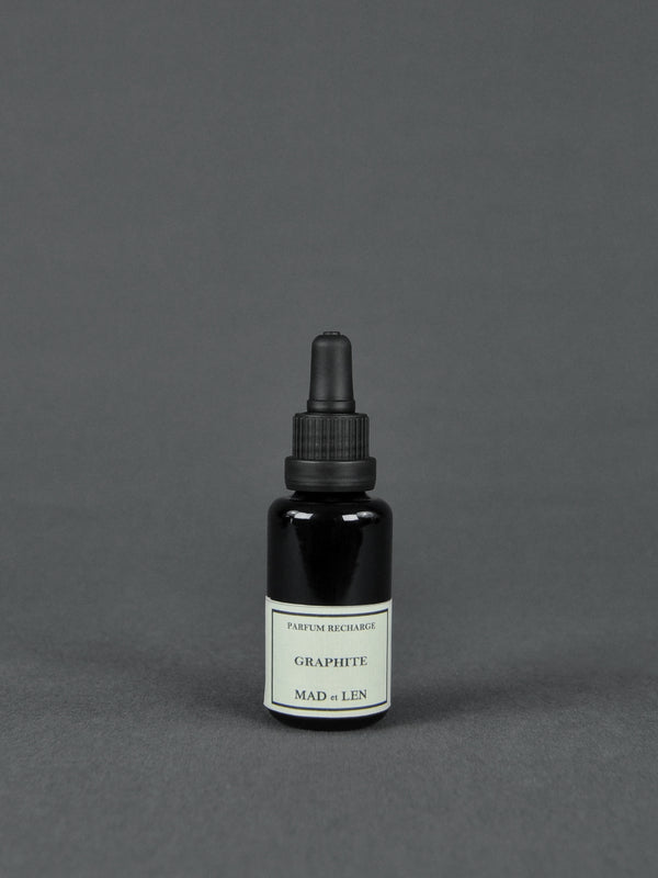 MAD et LEN | Graphite - Pot Pourri Parfum Recharge | Nachfüllung | Shop Online | BADINFORM