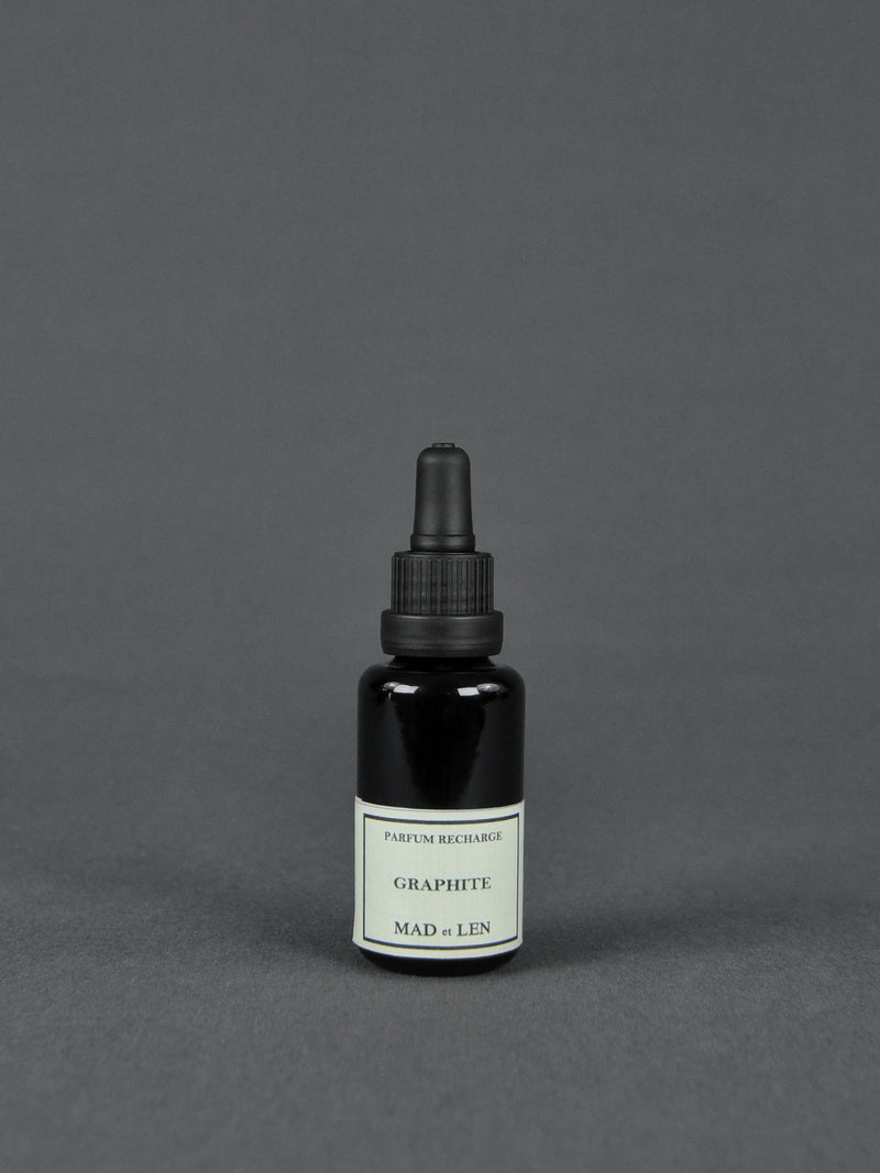 MAD et LEN | Graphite - Pot Pourri Parfum Recharge | Nachfüllung | Shop Online | BADINFORM