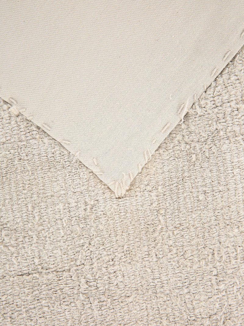 private0204 - sandfarbener Vintage Teppich aus gewaschenem Hanf | BADINFORM
