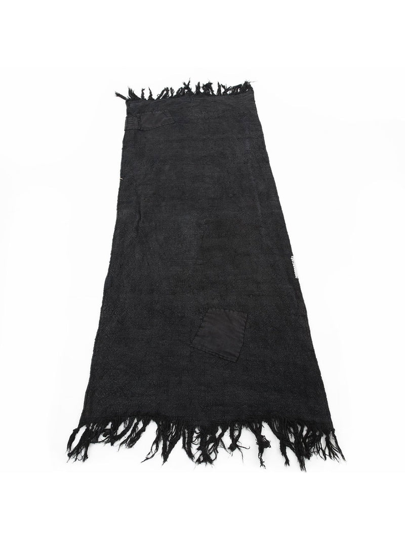 Private0204 - Short Runner Vintage Teppich in dark black | BADINFORM