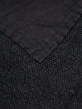 Private0204 - Short Runner Vintage Teppich in dark black | BADINFORM