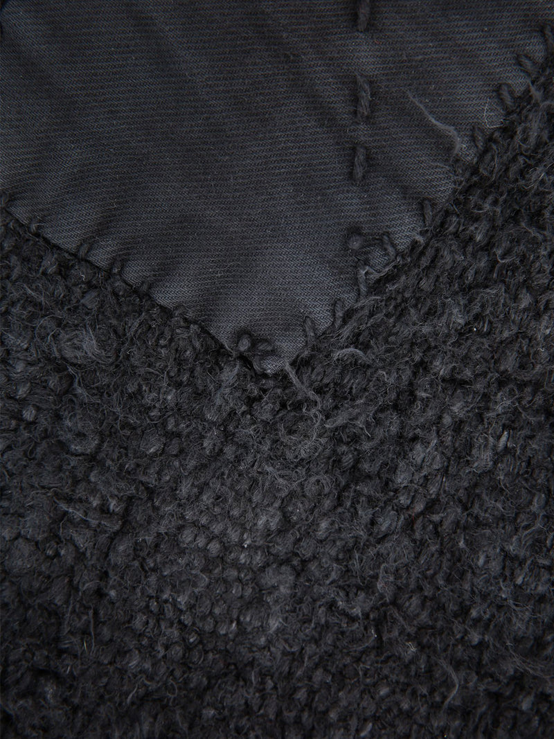 Private0204 - Short Runner Vintage Teppich in old black 