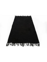 private0204 - small vintage carpet in dark black | BADINFORM Online Shop